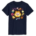 thumbnail image 1 of Garfield - Garfield Hearts Food - Men's Short Sleeve Graphic T-Shirt, 1 of 5