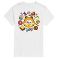 thumbnail image 1 of Garfield - Garfield Hearts Food - Men's Short Sleeve Graphic T-Shirt, 1 of 5