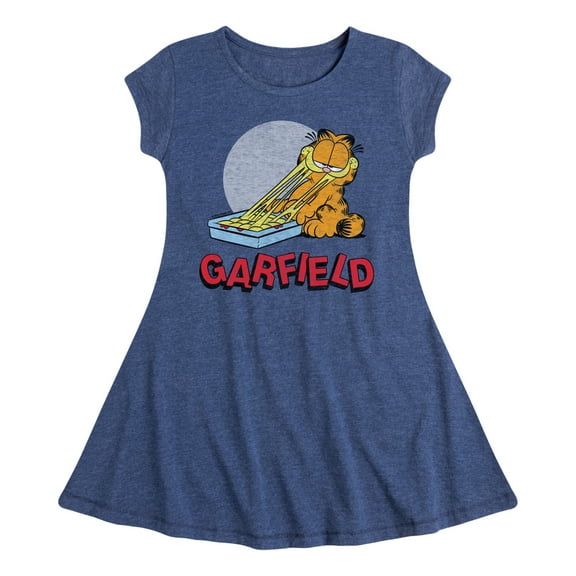 Garfield - Garfield Lasagna Logo - Toddler & Youth Girls Fit & Flare Dress