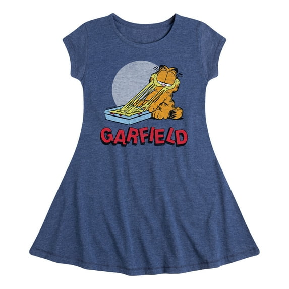 Garfield - Garfield Lasagna Logo - Toddler & Youth Girls Fit & Flare Dress