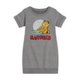 thumbnail image 1 of Garfield - Garfield Lasagna Logo - Toddler & Youth Girls Fleece Dress, 1 of 5