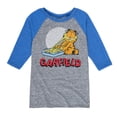 thumbnail image 1 of Garfield - Garfield Lasagna Logo - Toddler & Youth Raglan Graphic T-Shirt, 1 of 4