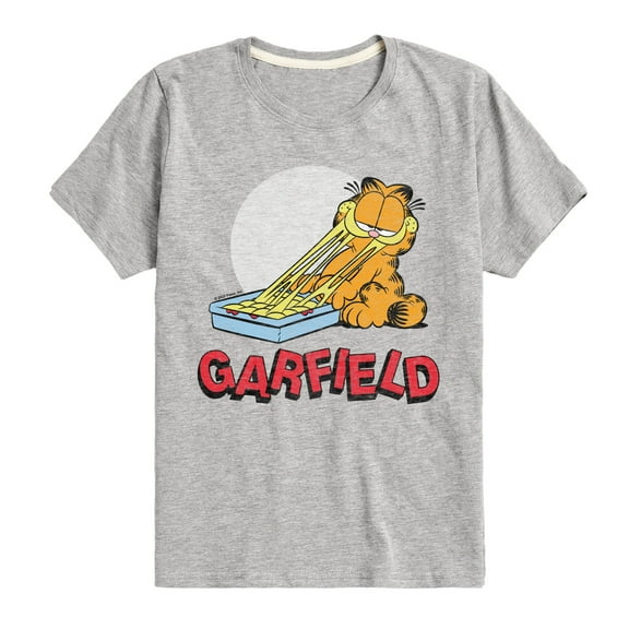 Garfield - Garfield Lasagna Logo - Toddler & Youth Short Sleeve Graphic T-Shirt