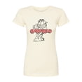 thumbnail image 1 of Garfield - Garfield Logo Thumbs Up - Juniors Fitted Graphic T-Shirt, 1 of 5