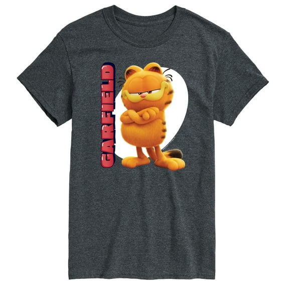 Garfield - Garfield Movie Vertical - Adult Short Sleeve Tee