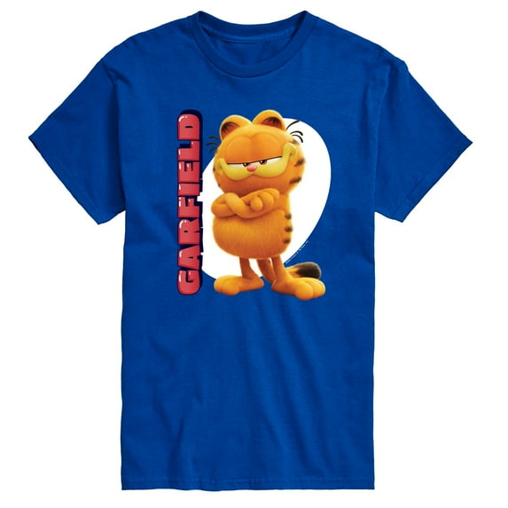 Garfield - Garfield Movie Vertical - Adult Short Sleeve Tee