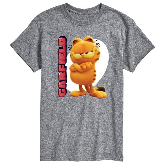Garfield - Garfield Movie Vertical - Adult Short Sleeve Tee