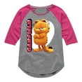 thumbnail image 1 of Garfield - Garfield Movie Vertical - Toddler & Youth Girls Raglan Graphic T-Shirt, 1 of 4