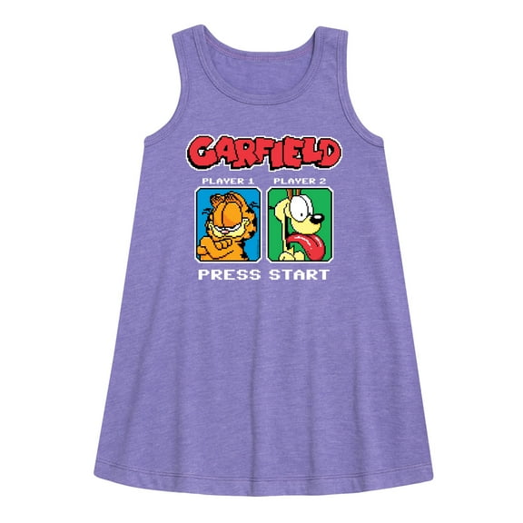 Garfield - Garfield Odie Game On - Toddler & Youth Girls A-line Dress