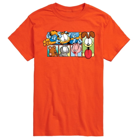 Garfield - Garfield, Odie, and Friends - Men's Short Sleeve Graphic T-Shirt