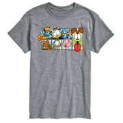 - Garfield, Odie, and Friends - Men's Short Sleeve Graphic T-Shirt