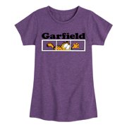 Garfield - Garfield Panel - Toddler & Youth Girls Short Sleeve Graphic T-Shirt