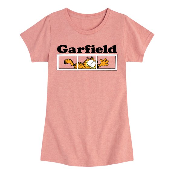 Garfield - Garfield Panel - Toddler & Youth Girls Short Sleeve Graphic T-Shirt