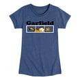 thumbnail image 1 of Garfield - Garfield Panel - Toddler & Youth Girls Short Sleeve Graphic T-Shirt, 1 of 5