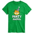 thumbnail image 1 of Garfield - Garfield Party Animal - Men's Short Sleeve Graphic T-Shirt, 1 of 5
