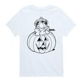 thumbnail image 1 of Garfield - Garfield Pumpkin Art - Toddler And Youth Short Sleeve Graphic T-Shirt, 1 of 5