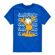 - Garfield Repeated - Toddler & Youth Short Sleeve Graphic T-Shirt