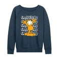 thumbnail image 1 of Garfield - Garfield Repeated - Women's Lightweight French Terry Long Sleeve Shirt, 1 of 5