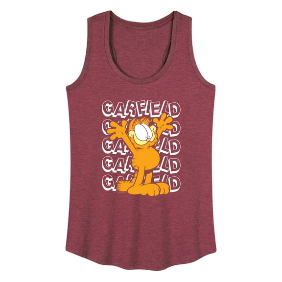 Garfield - Garfield Repeated - Women's Racerback Tank Top