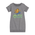 thumbnail image 1 of Garfield - Garfield Skater Logo - Toddler & Youth Girls Fleece Dress, 1 of 5