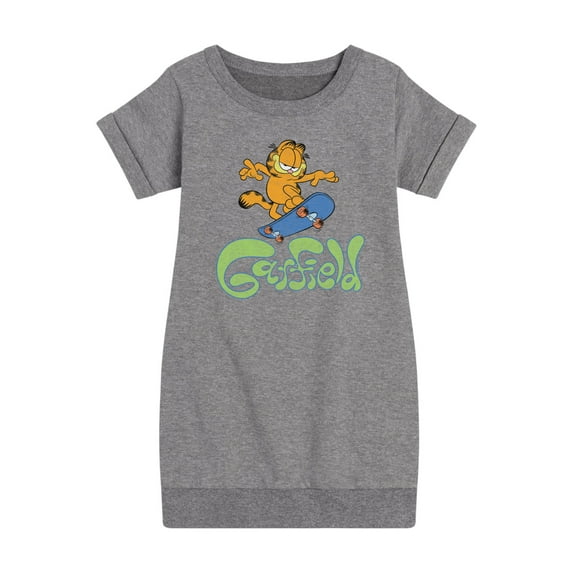 Garfield - Garfield Skater Logo - Toddler & Youth Girls Fleece Dress