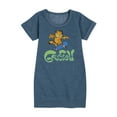 thumbnail image 1 of Garfield - Garfield Skater Logo - Toddler & Youth Girls Fleece Dress, 1 of 5