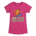thumbnail image 1 of Garfield - Garfield Skater Logo - Toddler & Youth Girls Short Sleeve Graphic T-Shirt, 1 of 5