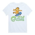 thumbnail image 1 of Garfield - Garfield Skater Logo - Toddler & Youth Short Sleeve Graphic T-Shirt, 1 of 5