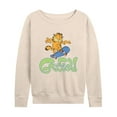 thumbnail image 1 of Garfield - Garfield Skater Logo - Women's Lightweight French Terry Long Sleeve Shirt, 1 of 5