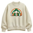 thumbnail image 1 of Garfield - Garfield St Paddys Logo - Ladies Oversized Fleece Crew Sweatshirt, 1 of 3