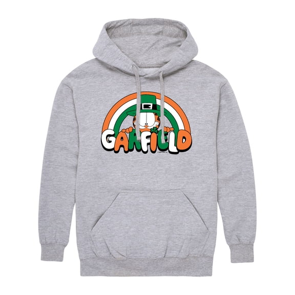 Garfield - Garfield St Paddys - Men's Fleece Hoodie Sweatshirt