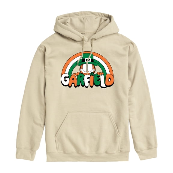 Garfield - Garfield St Paddys - Men's Fleece Hoodie Sweatshirt