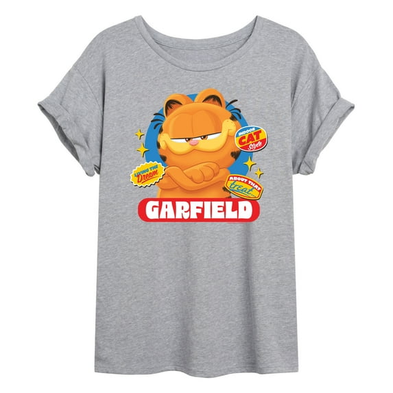 Garfield - Garfield Stickers - Women's Oversized T-Shirt
