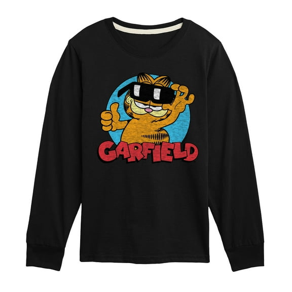 Garfield - Garfield Sunglasses - Toddler & Youth Long Sleeve Graphic T-Shirt