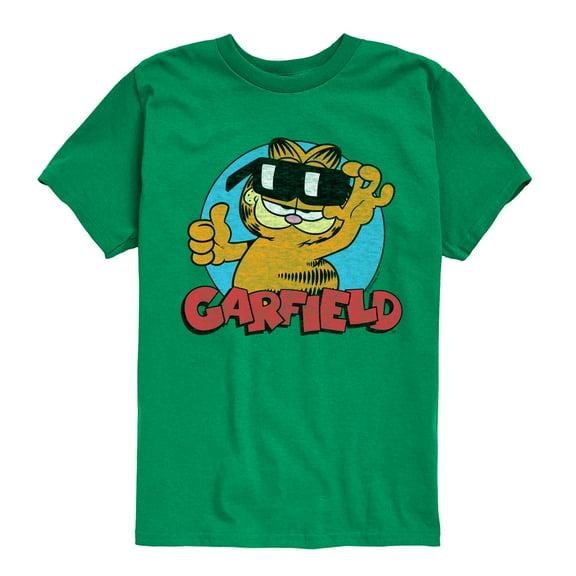 Garfield - Garfield Sunglasses - Toddler & Youth Short Sleeve Graphic T-Shirt
