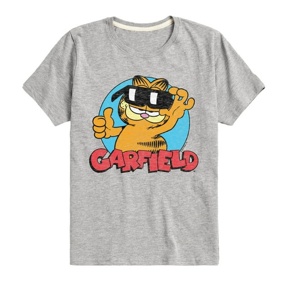 Garfield - Garfield Sunglasses - Toddler & Youth Short Sleeve Graphic T-Shirt