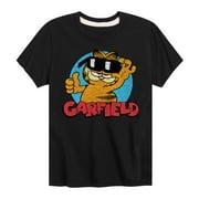 - Garfield Sunglasses - Toddler & Youth Short Sleeve Graphic T-Shirt