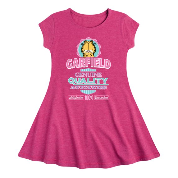 Garfield - Genuine Attitude - Toddler And Youth Girls Fit And Flare Dress