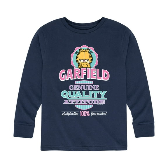 Garfield - Genuine Attitude - Toddler And Youth Long Sleeve Graphic T-Shirt