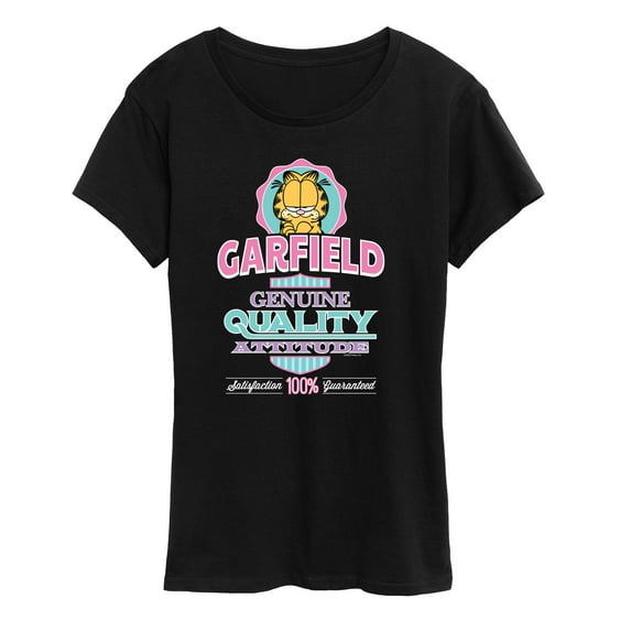 Garfield - Genuine Attitude - Women's Short Sleeve Graphic T-Shirt