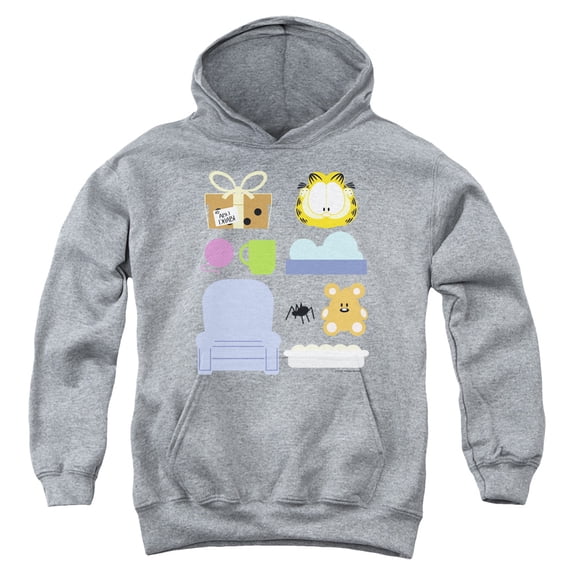 Garfield - Gift Set - Youth Hooded Sweatshirt - Large