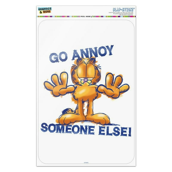 Garfield Go Annoy Someone Else Home Business Office Sign