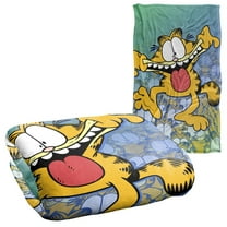 Garfield Goofy Face Silky Touch Super Soft Throw Blanket 36' x 58'