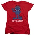 thumbnail image 1 of Garfield - Got Gains - Women's Short Sleeve Shirt - Medium, 1 of 2