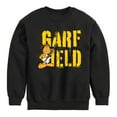 thumbnail image 1 of Garfield - Grunge - Toddler & Youth Crewneck Fleece Sweatshirt, 1 of 5