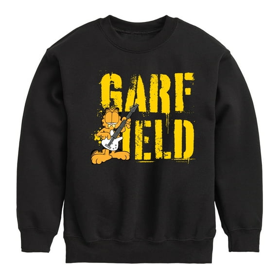 Garfield - Grunge - Toddler & Youth Crewneck Fleece Sweatshirt