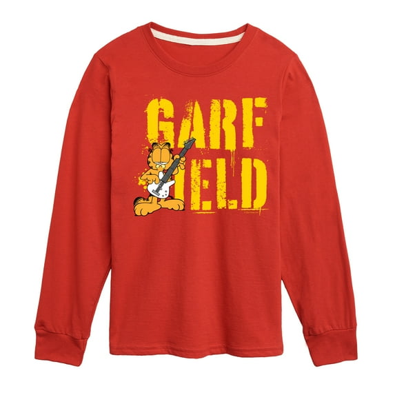 Garfield - Grunge - Toddler & Youth Long Sleeve Graphic T-Shirt