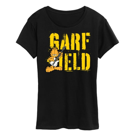 Garfield - Grunge - Women's Short Sleeve Graphic T-Shirt
