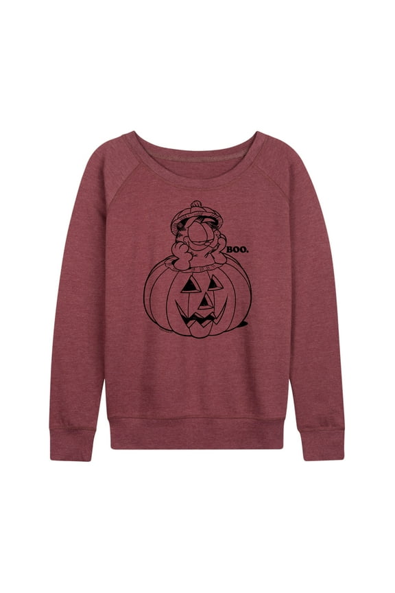 - Halloween Pumpkin Art - Women's Lightweight French Terry Long Sleeve Shirt