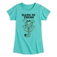 thumbnail image 1 of Garfield - Hang In There - Toddler & Youth Girls Short Sleeve Graphic T-Shirt, 1 of 5
